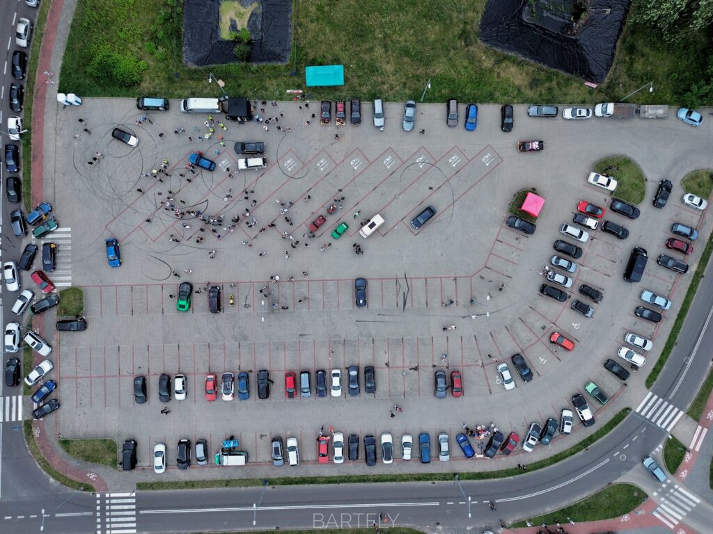 wydarzenie charytatywne w Kwidzynie, zdjęcia z drona BartFly