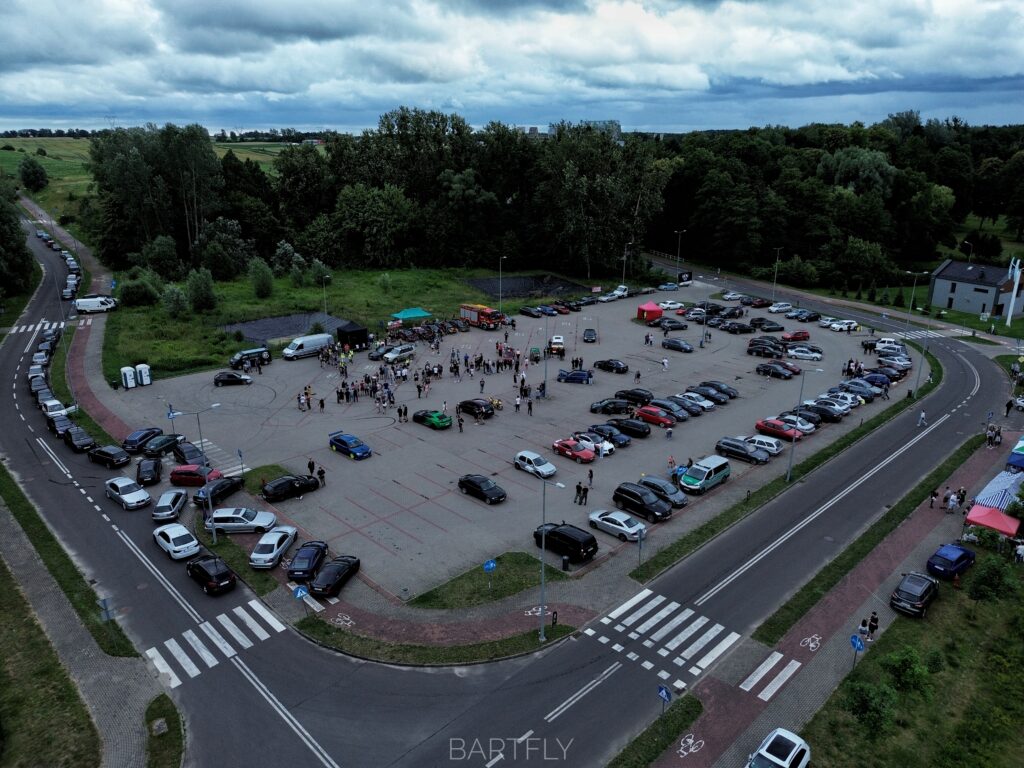 wydarzenie charytatywne w Kwidzynie, zdjęcia z drona BartFly