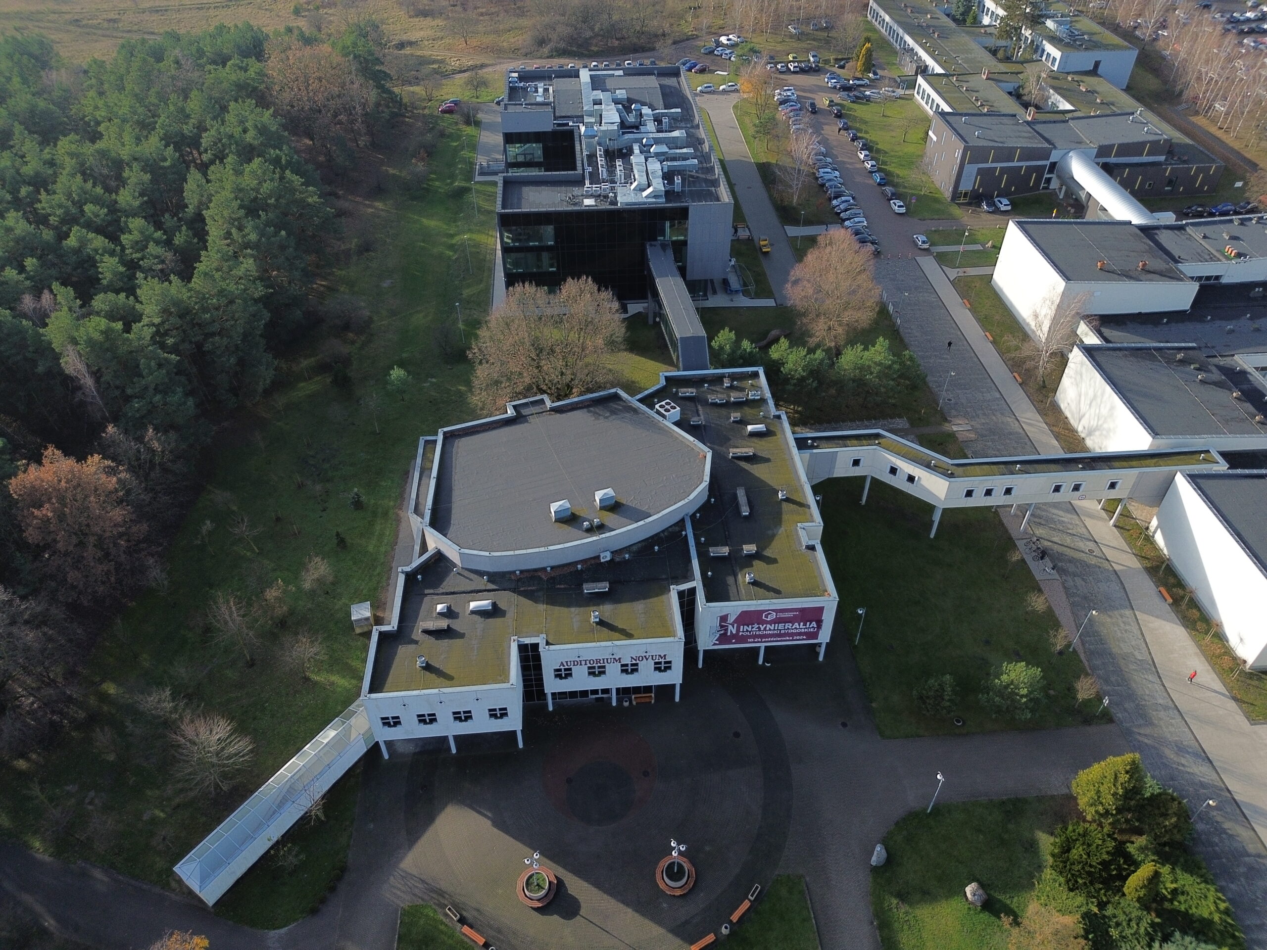 politechnika bydgoska - zdjecia z lotu ptaka - bartfly