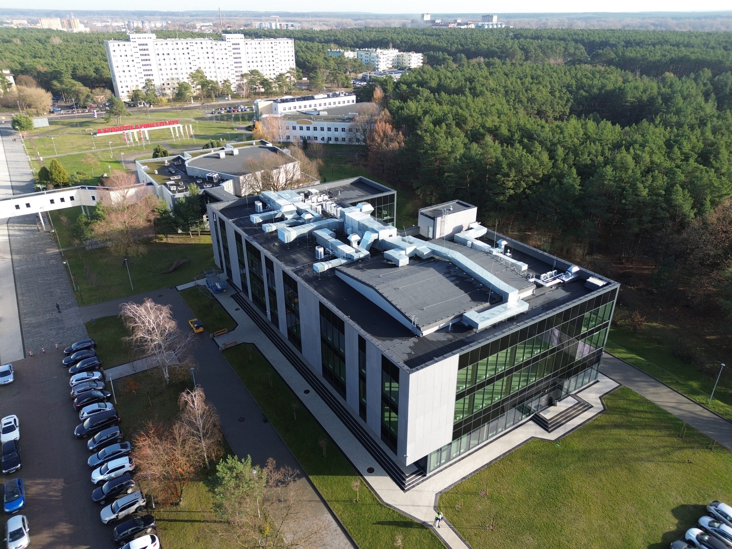 politechnika bydgoska - zdjecia z lotu ptaka - bartfly